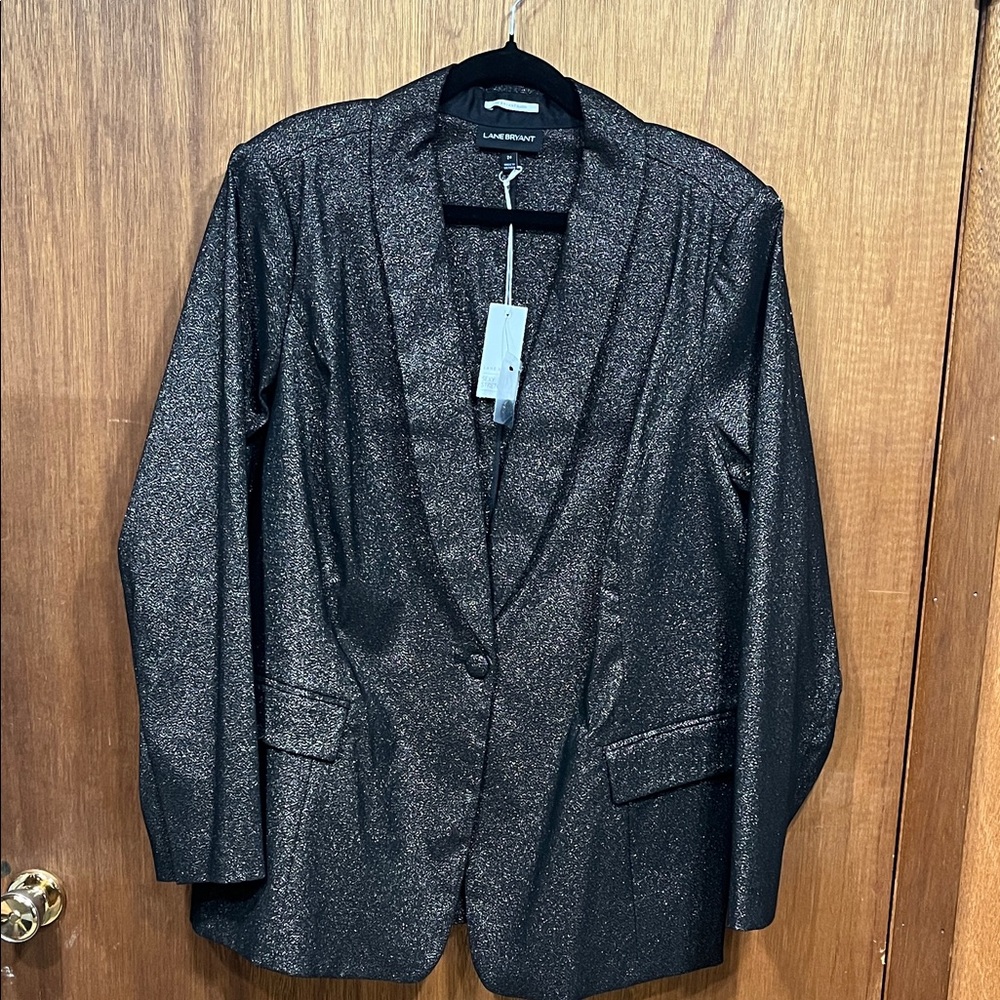 Lauren Ralph Lauren Shimmering Black Blazer